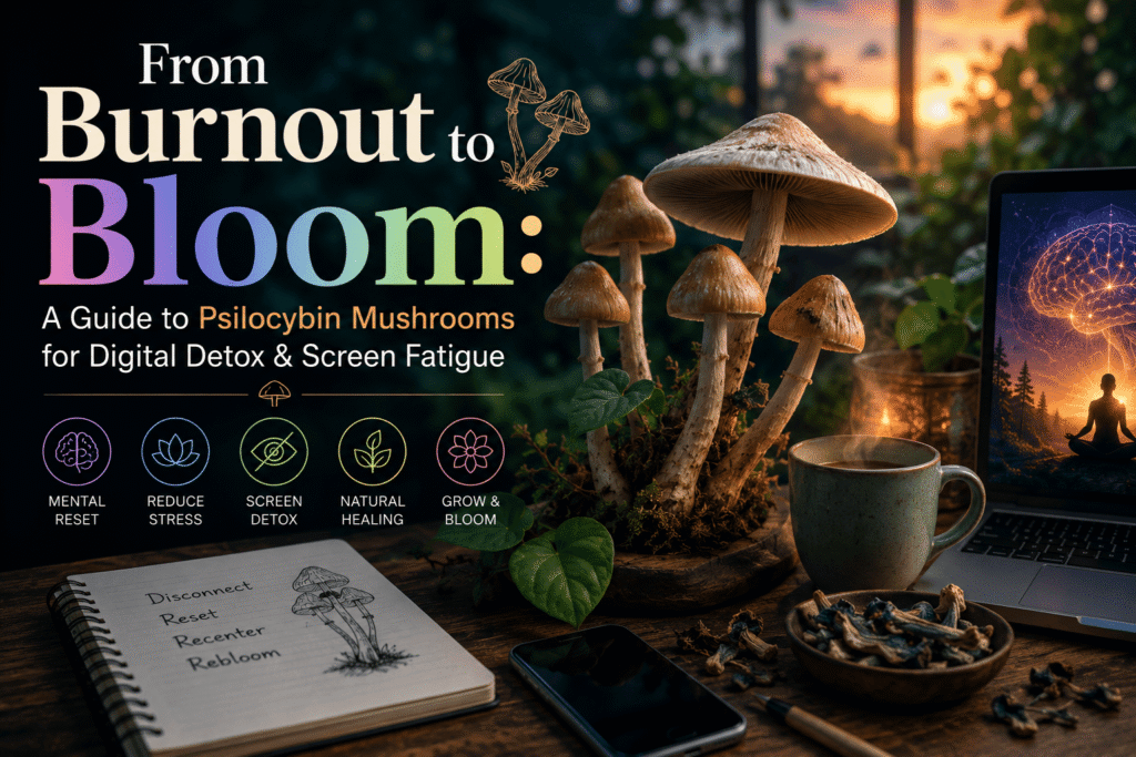 From Burnout to Bloom: A Guide to Plant Nootropics for Digital Detox & Screen Fatigue