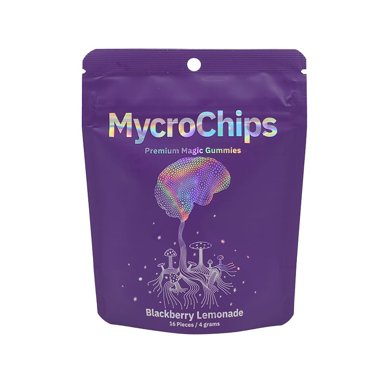 MycroChips Premium Magic Gummies - Blackberry Lemonade - front