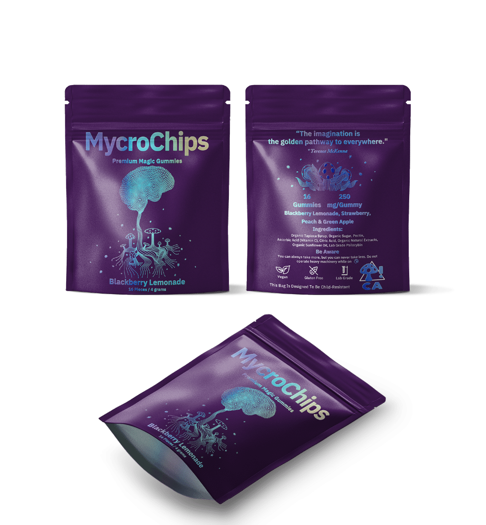 MycroChips Premium Magic Gummies - Blackberry Lemonade