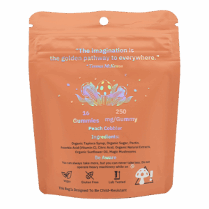 MycroChips Premium Magic Gummies - Peach Cobbler - Back