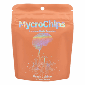 MycroChips Premium Magic Gummies - Peach Cobbler - Front