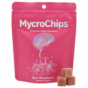 MycroChips Premium Magic Gummies - Sour Strawberry